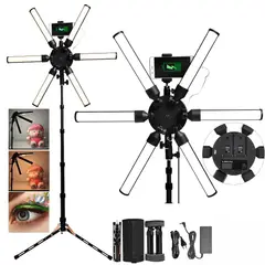 GENERICO - Aro De Luz Led Profesional Lampara De Estrella 60w 5600k