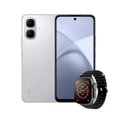 INFINIX - Smart 10 Dual Sim 128GB 4+4GB Ram Plateado + Smartwatch