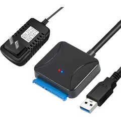 GENERICO - Cable Adaptador Sata A Usb 3.0/2.0 Hdd Y Ssd De 2.5 Y 3.5