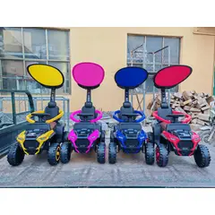 BEBESUNITA - Carro Paseador con control grande R-08 AMARILLO