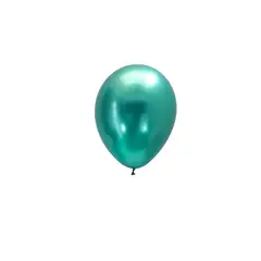INFANTILES CAJUROMIX - Paquete X50 Unid De Globos R12 Cromada Color Verde