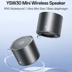 GENERAL - Yesido YSW30 Altavoz Bluetooth Portátil IPX5 3W Aleación de Zinc