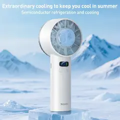 GENERAL - Yesido YF18 Ventilador Portátil Sin Escobillas 12W 3600mAh