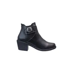 GENERICO - Botines Para Dama Tacón Ancho 5 ½