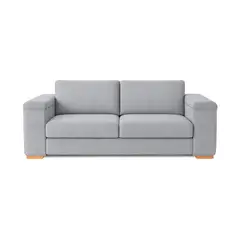 VENECIA - Sofa Montenegro 207x90x82 Tela Plata