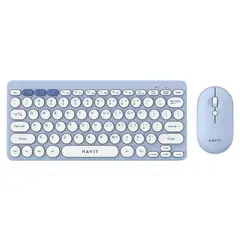 HAVIT - Combo Inalámbrico Kb279gcm Azul