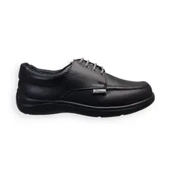 GENERICO - Zapato colegial niño amarrar en cuero