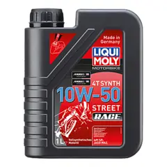 LIQUI MOLY - Aceite Moto 4T 10W-50 Sintético Race 1L