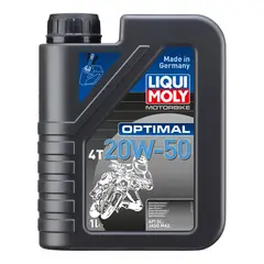 LIQUI MOLY - Aceite Moto 4T 20W-50 Optimal Mineral 1L