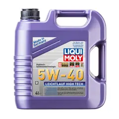 LIQUI MOLY - Aceite 5W-40 Leichtlauf High Tech HC 4L