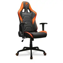 COUGAR - SILLA GAMER ARMOR ELITE ERGONOMICA NEGRO NARANJA