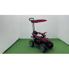 BEBESUNITA - Carro eléctrico Paseador Estilo Cuatrimoto Con control grande ROJO