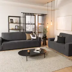 VIANNEY - Funda De Sillón Niza Oxford 3 puestos