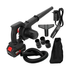 GENERICO - Aspiradora Y Sopladora 2 En 1 Batería 48v Con Accesorios