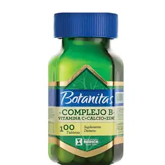 GENERICO - COMPLEJO B X 100 TABLETAS (VITAM.C+ CALCIO+ ZINC)