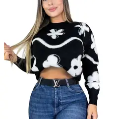 PAATAL - Saco tejido en hilo flor