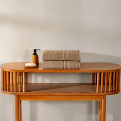 VIANNEY - Toalla Caribe Kaki súper absorbente