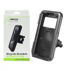 GENERICO - Soporte Celular Moto Bicicleta Estuche Universal Impermeable