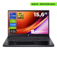ACER - Nitro V 15 Gaming Laptop – Potencia Core i9