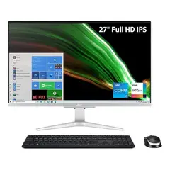 ACER - AIO Aspire C27 27 IPS PC Todo en Uno Elegante y Potente