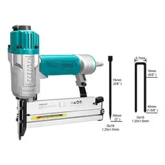 TOTAL - Clavadora Y Grapadora Neumatica 2 En 1