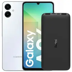 SAMSUNG - Celular Galaxy A06 128GB /4GB Azul + Power Bank 10000