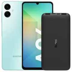 SAMSUNG - Celular Galaxy A06 128GB /4GB Verde + Power Bank 10000