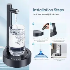 GENERICO - Dispensador de agua eléctrico portátil y automático
