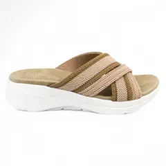 PRICE SHOES - Sandalia Confort Mujer 6223J8358CAMEL