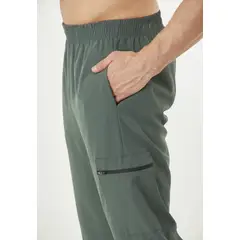 BELIFE - Pantalón deportivo verde para hombre