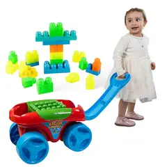 ENERGY PLUS - Vagón Didáctico Infantil con 30 Bloques de Construcción