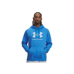UNDER ARMOUR - Buzo Hombre RIVAL FLEECE LOGO HD Azul