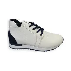 GENERICO - Botin Caballero Cuero Estilo Deportivo Amarrar