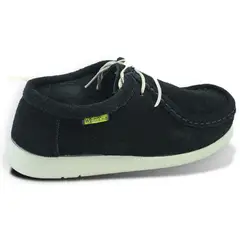 GENERICO - Calzado Wetland Cuero Gamuza Amarrar Suela Beige