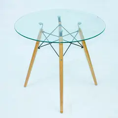 GENERICO - MESA VIDRIO EAMES 80CM