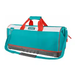 TOTAL - Bolso Industrial Porta Herramientas 24 Reforzado cap 25kg