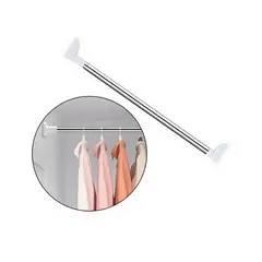 GENERICO - Tubo Barra Colgar Cortina Ropa 50-80 Cm