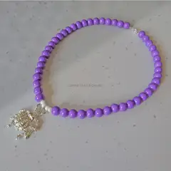 GENERICO - Collar para mujer en piedras con dije de animales