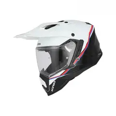 ACERBIS - CASCO ASSAULT GRAPHIC BLANCO NEGRO TALLA XL