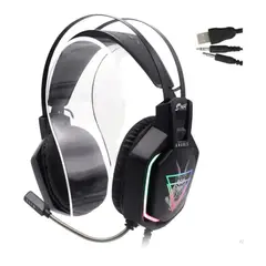 J&R - Diadema Gamer 074-MV Negro