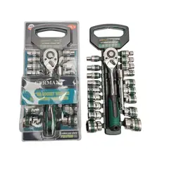 GENERAL - Juego De Copas Y Ratchet 20 Piezas 1/2 Germany XR-20