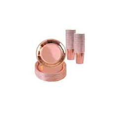 INFANTILES CAJUROMIX - Combo Oro Rosa Glam Delicadeza Estilo para Celebraciones Inolvidables
