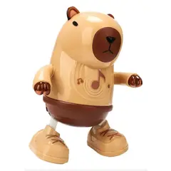 ZHOPI CO - Juguete Muñeco Capibara Bailarin Musical Con Luces