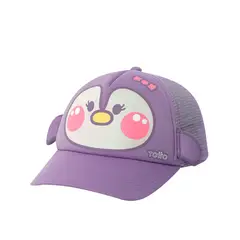 TOTTO - Gorra Tipo Camionera de Pinguino Para Niña Sunnys