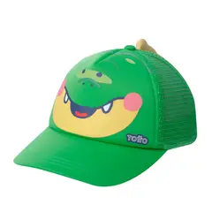 TOTTO - Gorra Tipo Camionera de Cocodrilo Para Niño Verde Rize