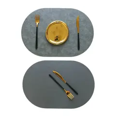 MULTIPLACE COLOMBIA - Individuales para comedor set por 4 puestos con portavasos