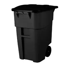 RUBBERMAID - Contenedor Brute con Ruedas 189 litros Negro