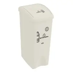 ESTRA - Papelera Vaivén 35L Aprovechables 4-1048886 -Blanco