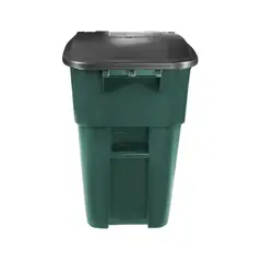 RUBBERMAID - Contenedor Brute con Ruedas 189 litros Verde