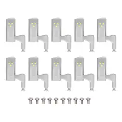 GENERICO - Luz Led Bisagras Sensor Lampara Closet Armario Gabinetes